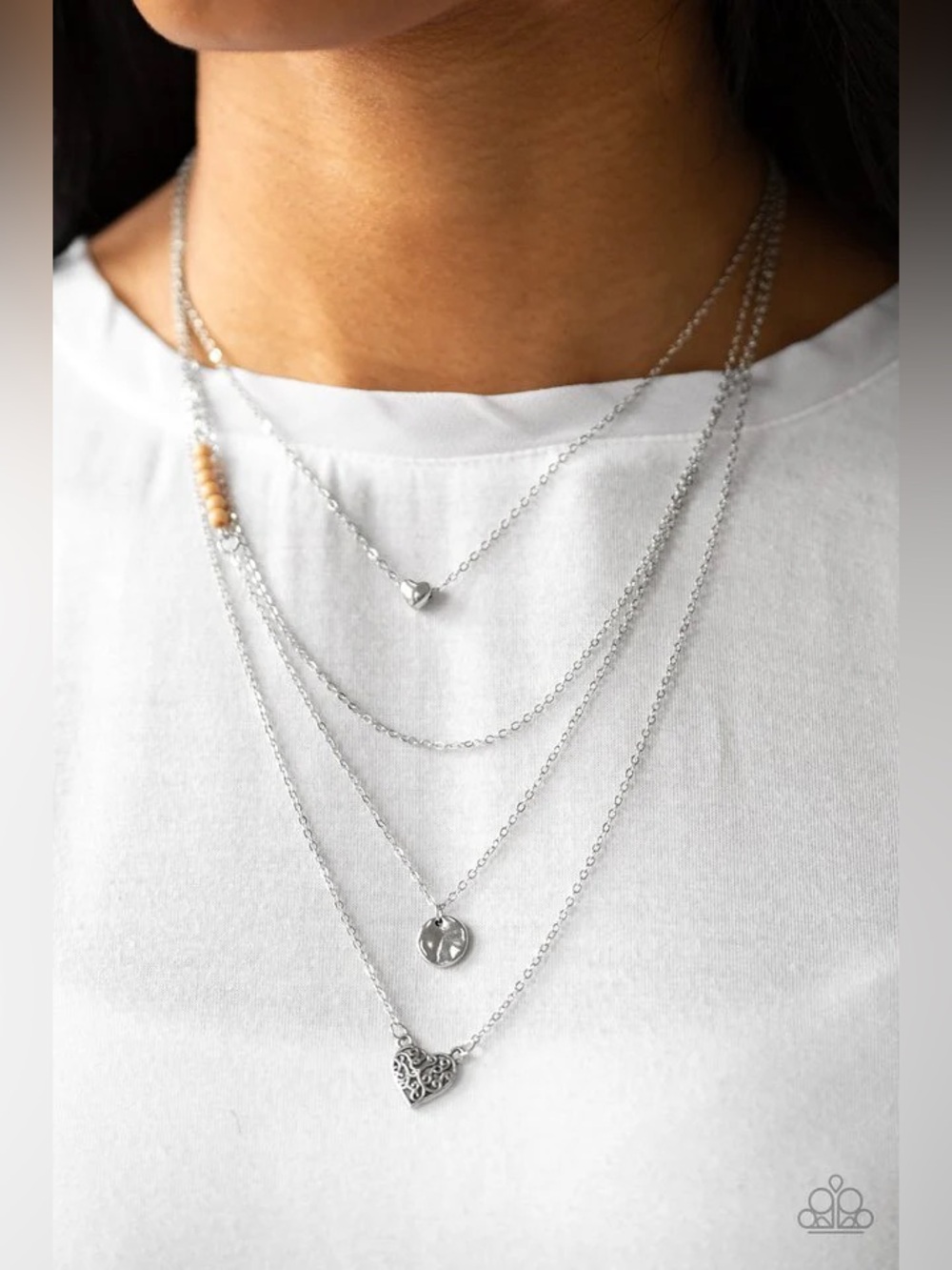 ❤️‍🔥5/$25❤️‍🔥 Gypsy Heart Brown Necklace